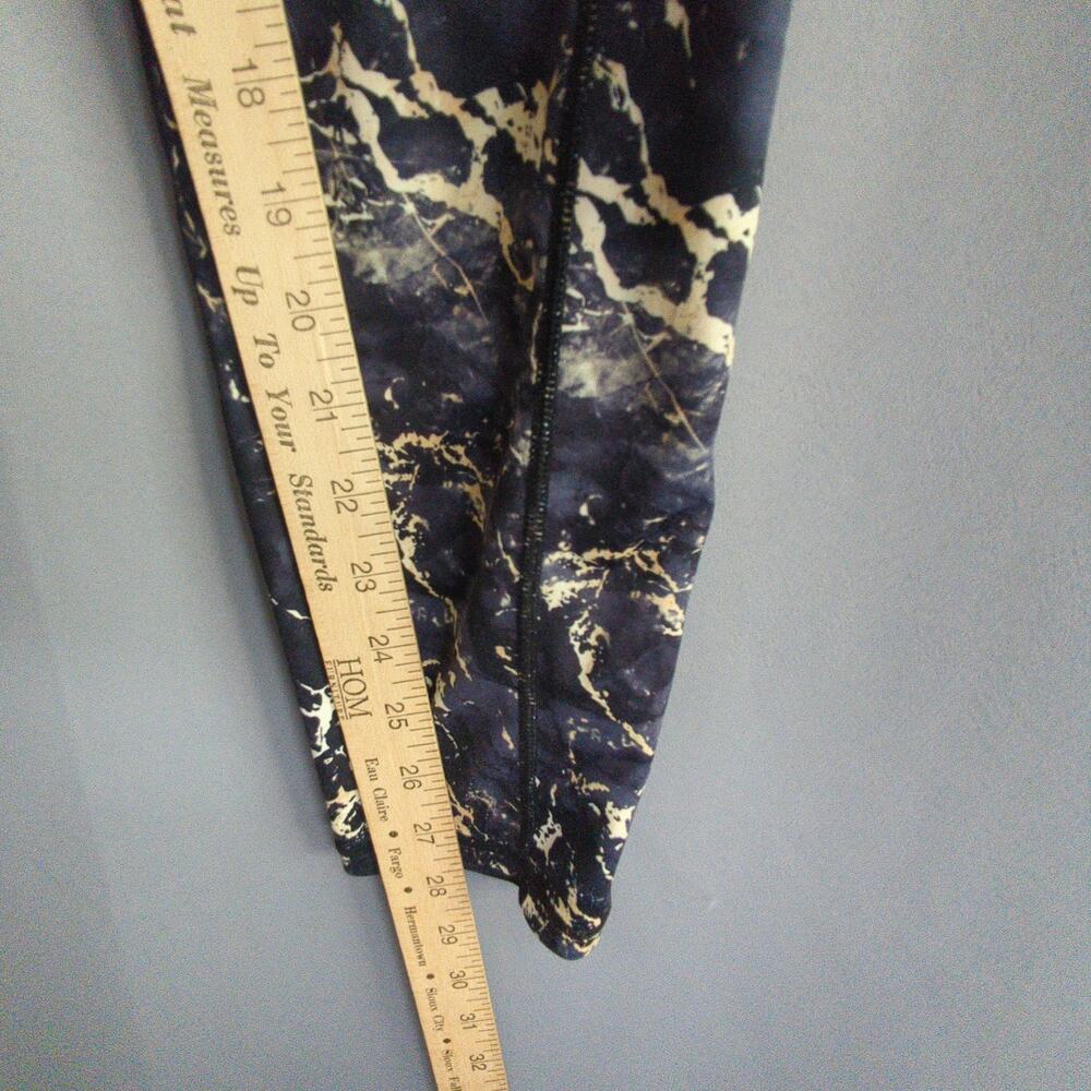 Constantly Varied Gear Leggings Womens XL Black Marble Pockets Squat Proof - Picture 6 of 7